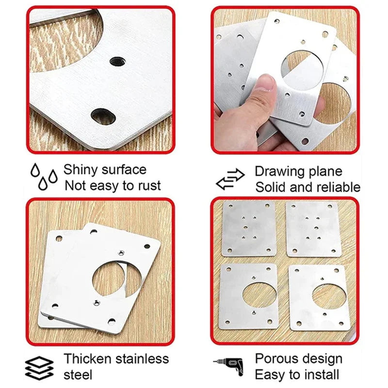 FixIt™ Scharnierreparatieset - Geef Je Meubels Een Tweede Leven!